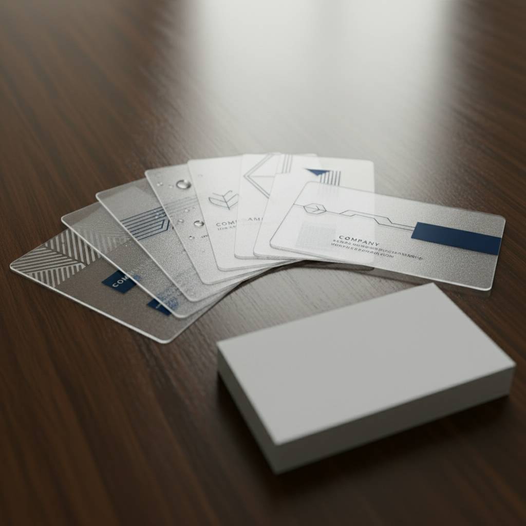 Why Clear Plastic Business Cards Elevate Your Brand