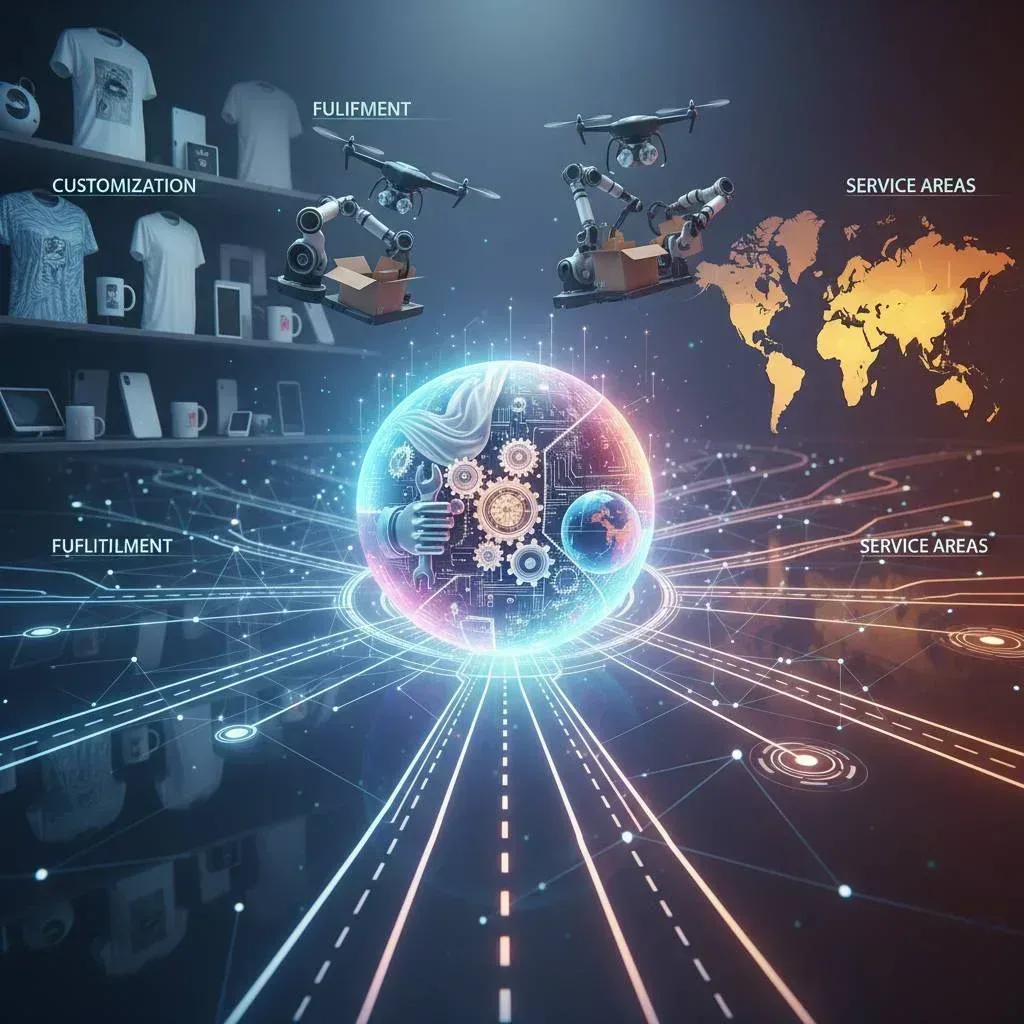 Customization, Fulfillment, and Service Areas