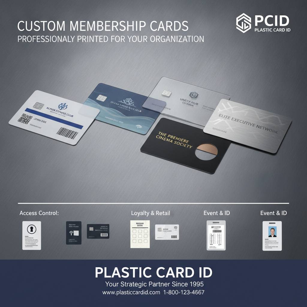 Types of Custom Membership Cards We Offer