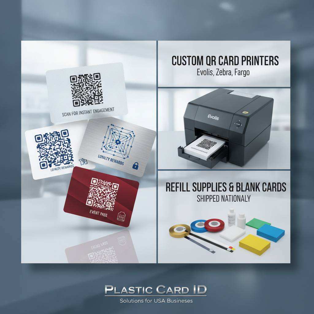 Card Printers and Refill Supplies Shipped Nationally