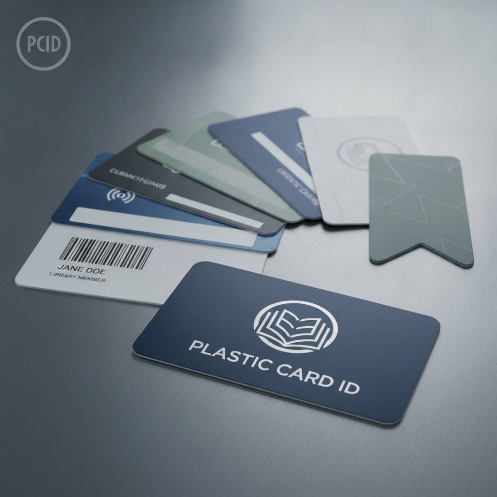 Types of Plastic Library Cards We Offer
