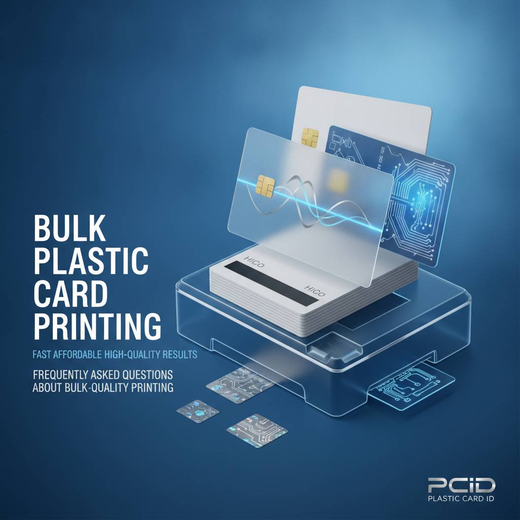 Frequently Asked Questions About Bulk Plastic Card Printing